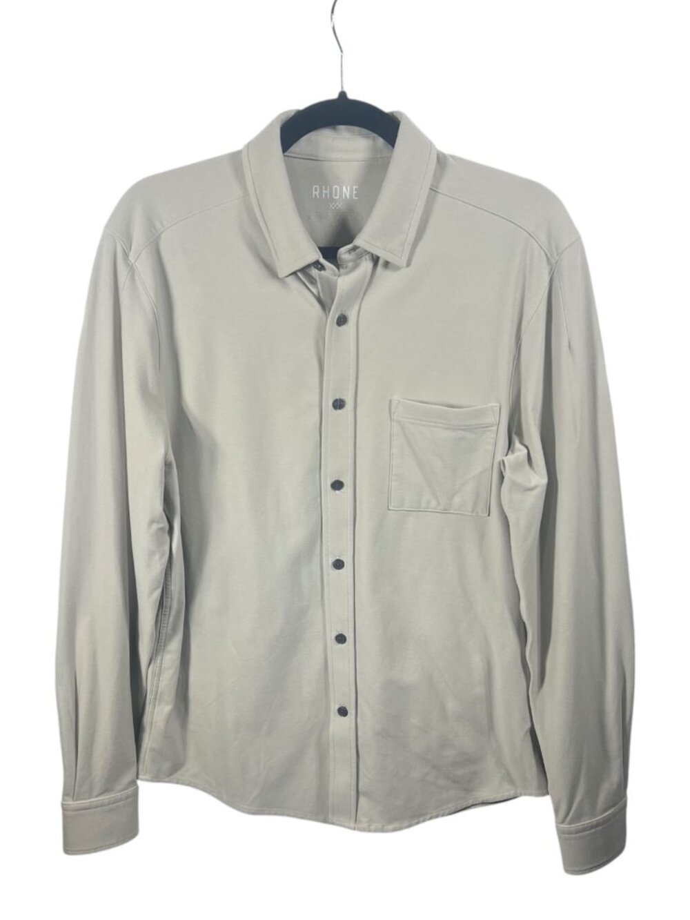 Rhone Mens Effortless Oxford Button Down Shirt Long Sleeve Small Performance